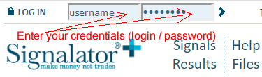 How to log on to the website