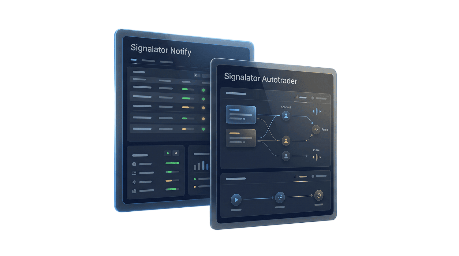 Signalator software suite interface preview